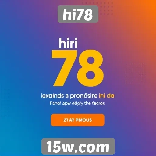 Plataforma hi78 apresenta promoções regulares para usuários